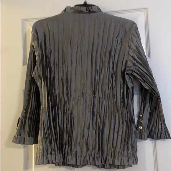 Grey metallic Blouse - Picture 5 of 5